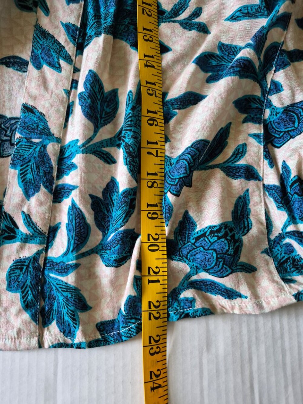 Andersen  & Lauth Floral Viscose Cocoon Open Cardigan OS - Picture 16 of 16